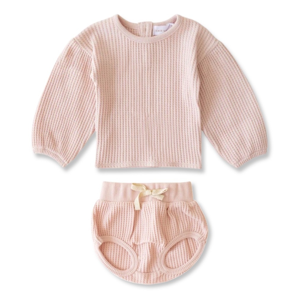 Jamie Kay Madison Cotton Waffle Set